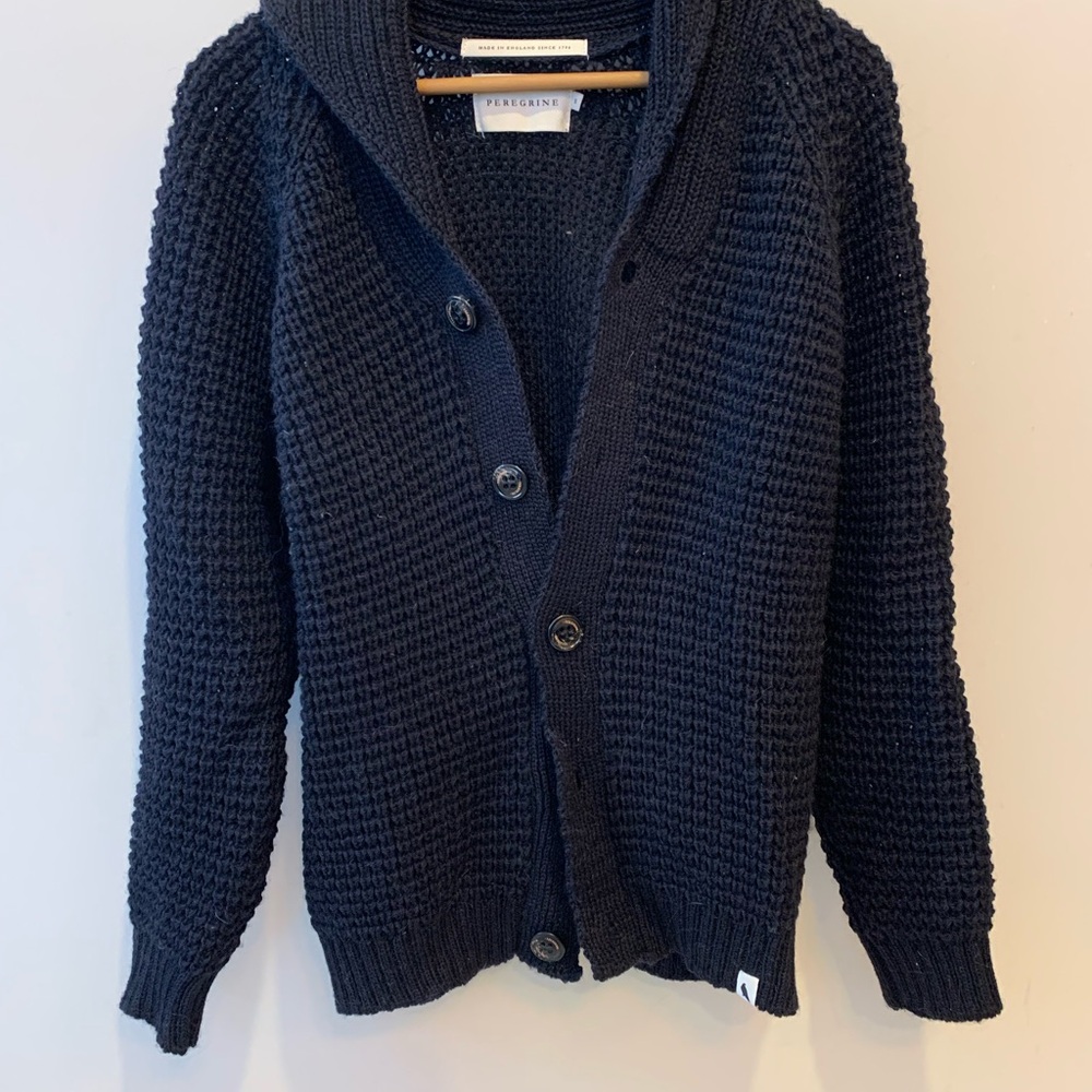 Peregrine Chunky Shawl Collar Cardigan